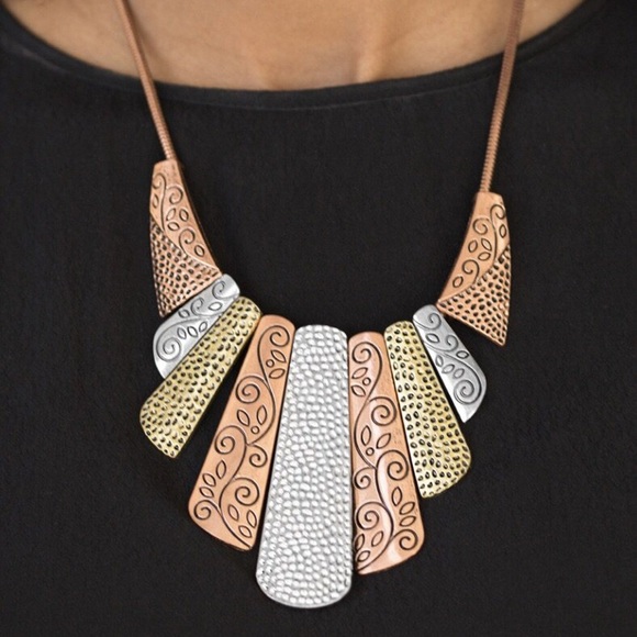 Paparazzi Untamed Copper Necklace NWT
